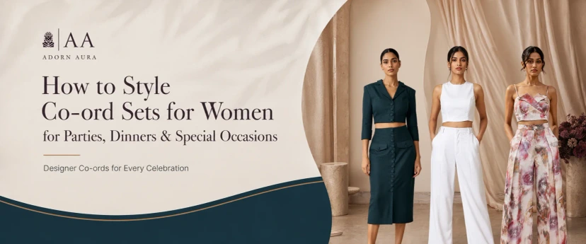 How to Style Co-ord Sets for Women for Parties, Dinners & Special Occasions
