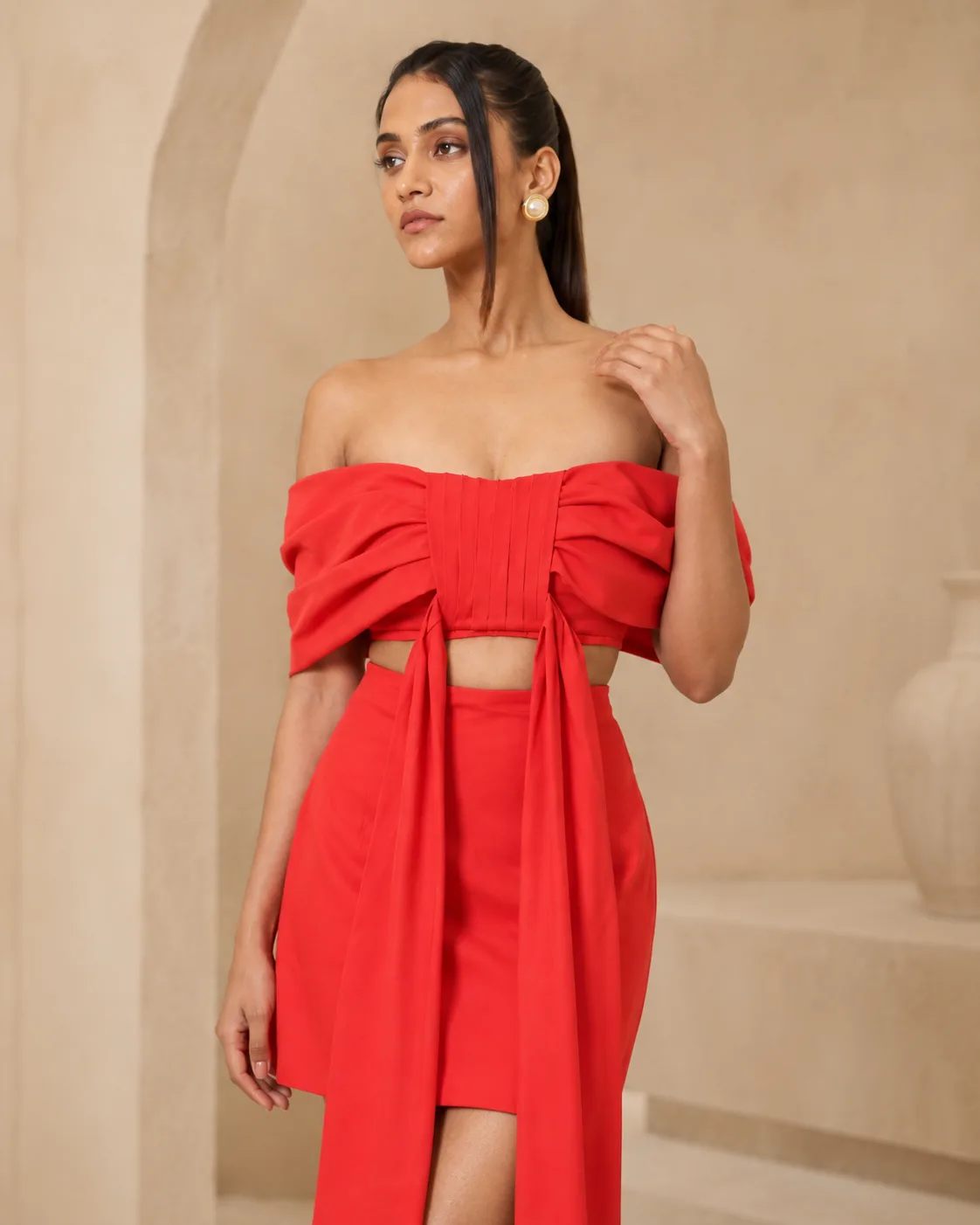 Ria Sculpted Bow Mini Set — view 4