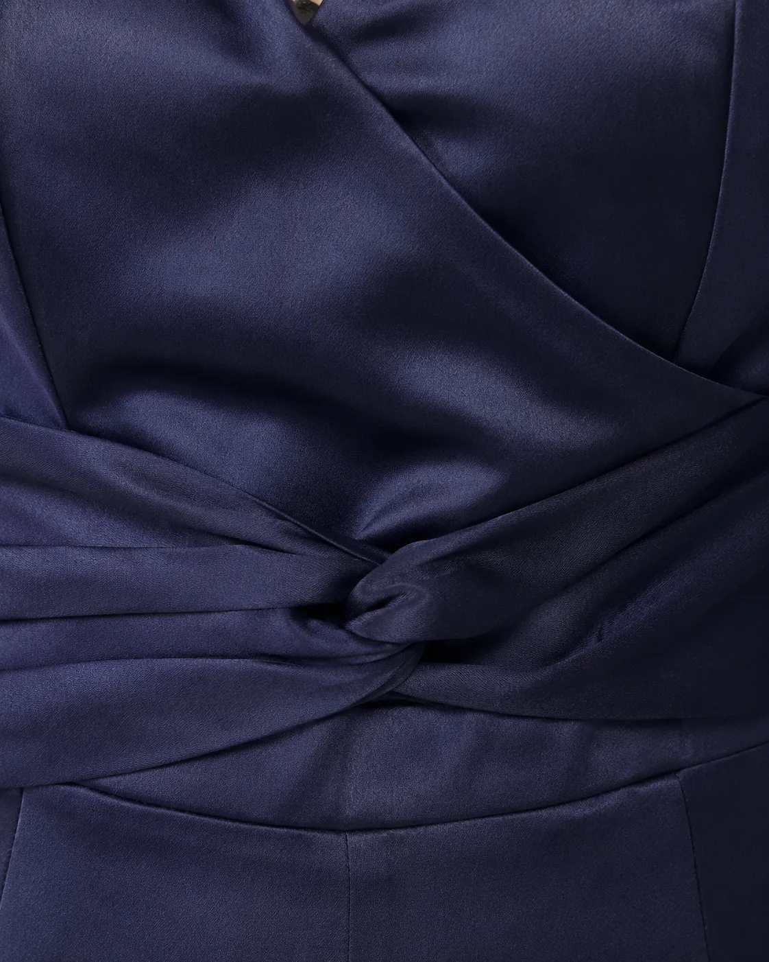 Lucia Navy Blue Scuba Lycra Jumpsuit — view 6